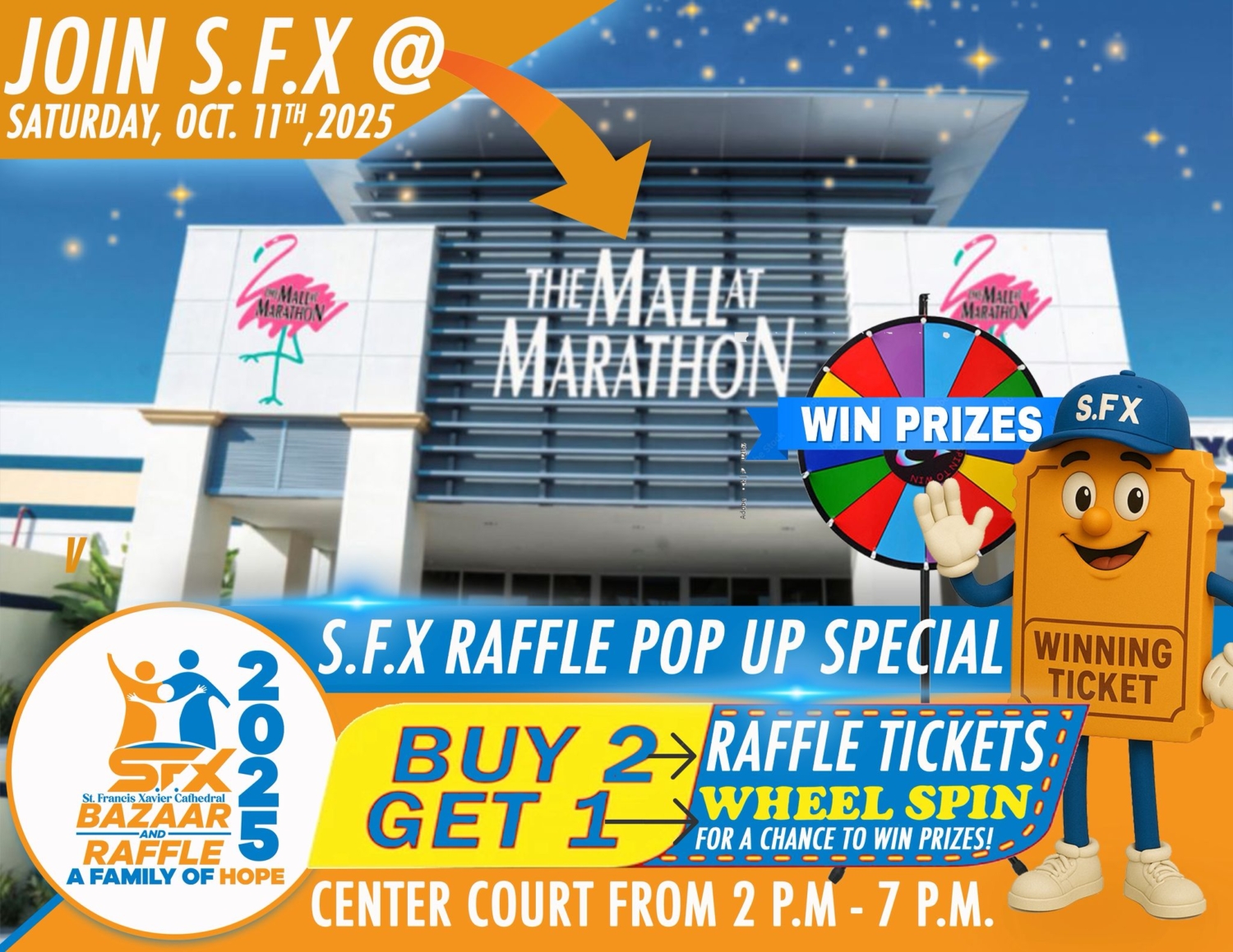 St. Francis Xavier Raffle Ticket Sales