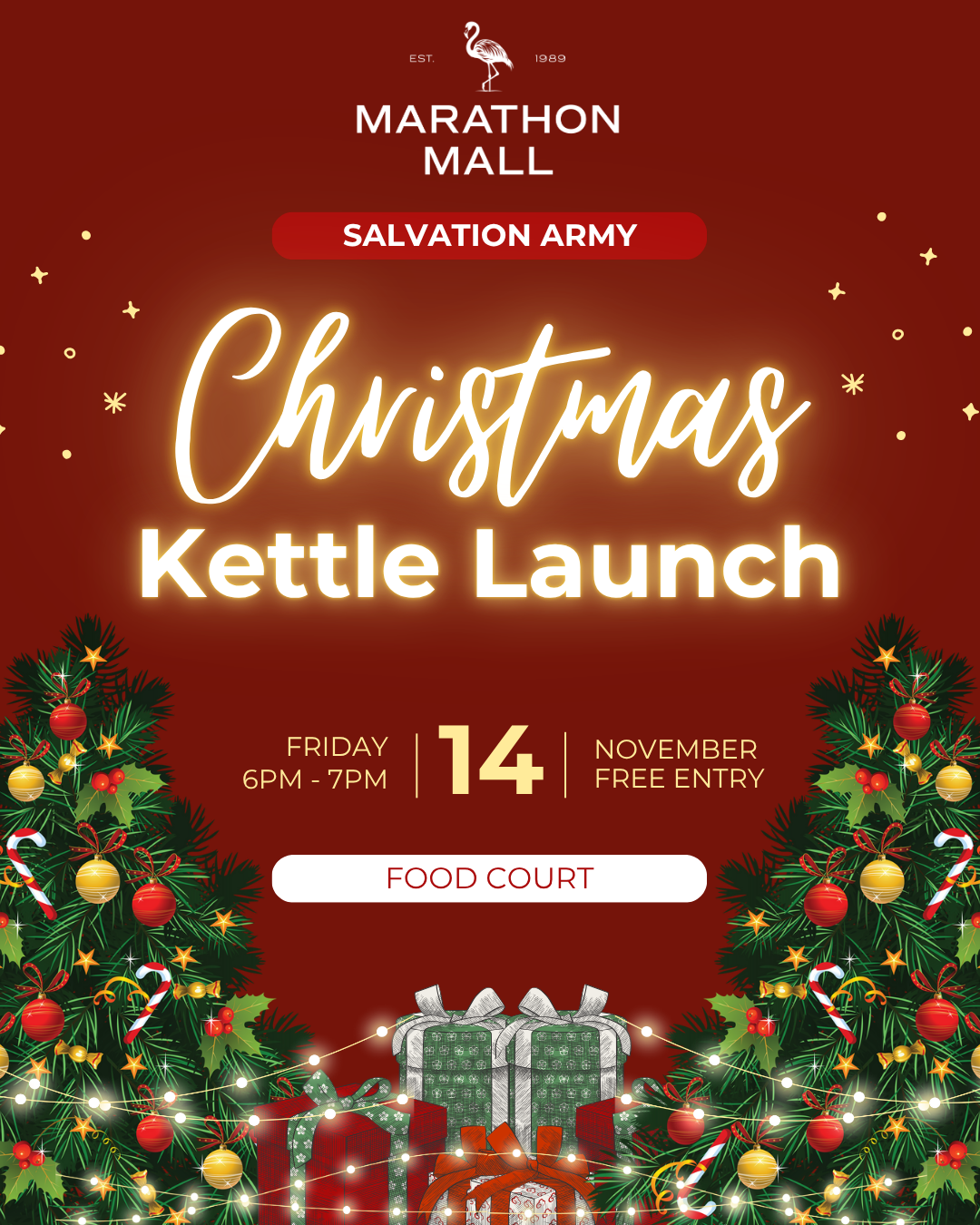 Salvation Army Christmas Kettle Launch